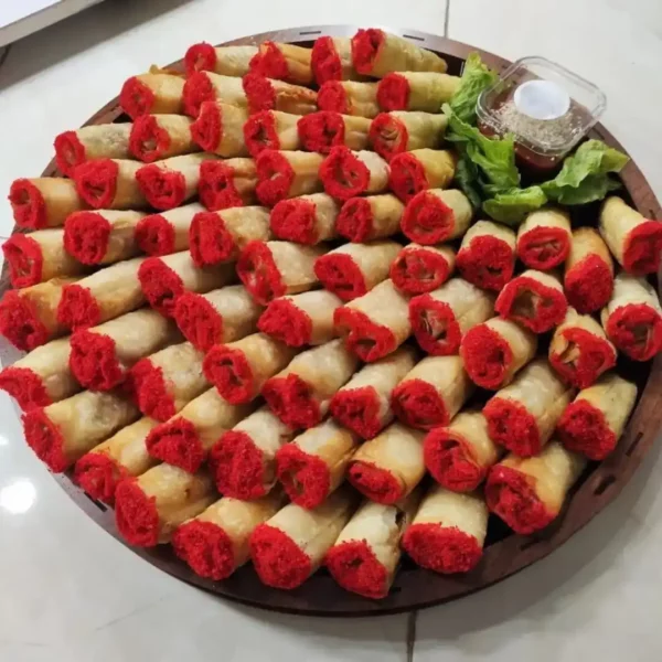 بورک گوشت و قارچ ۷۰ عددی