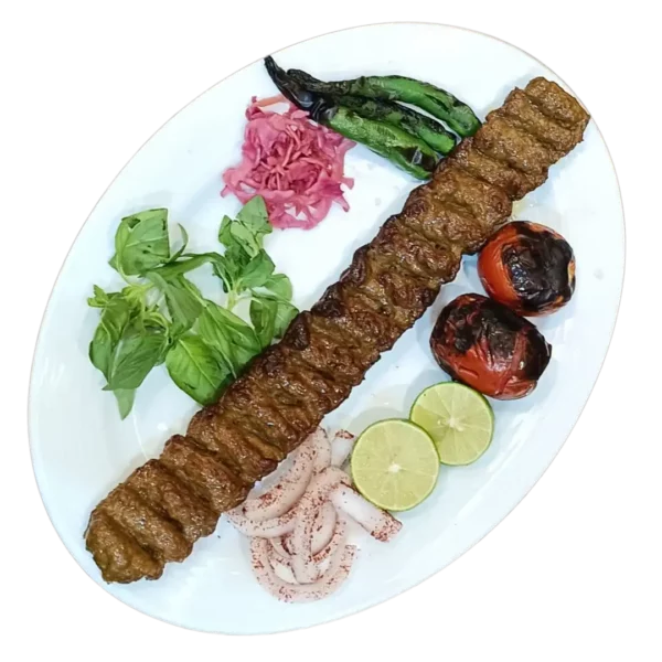 کباب لقمه زعفرانی